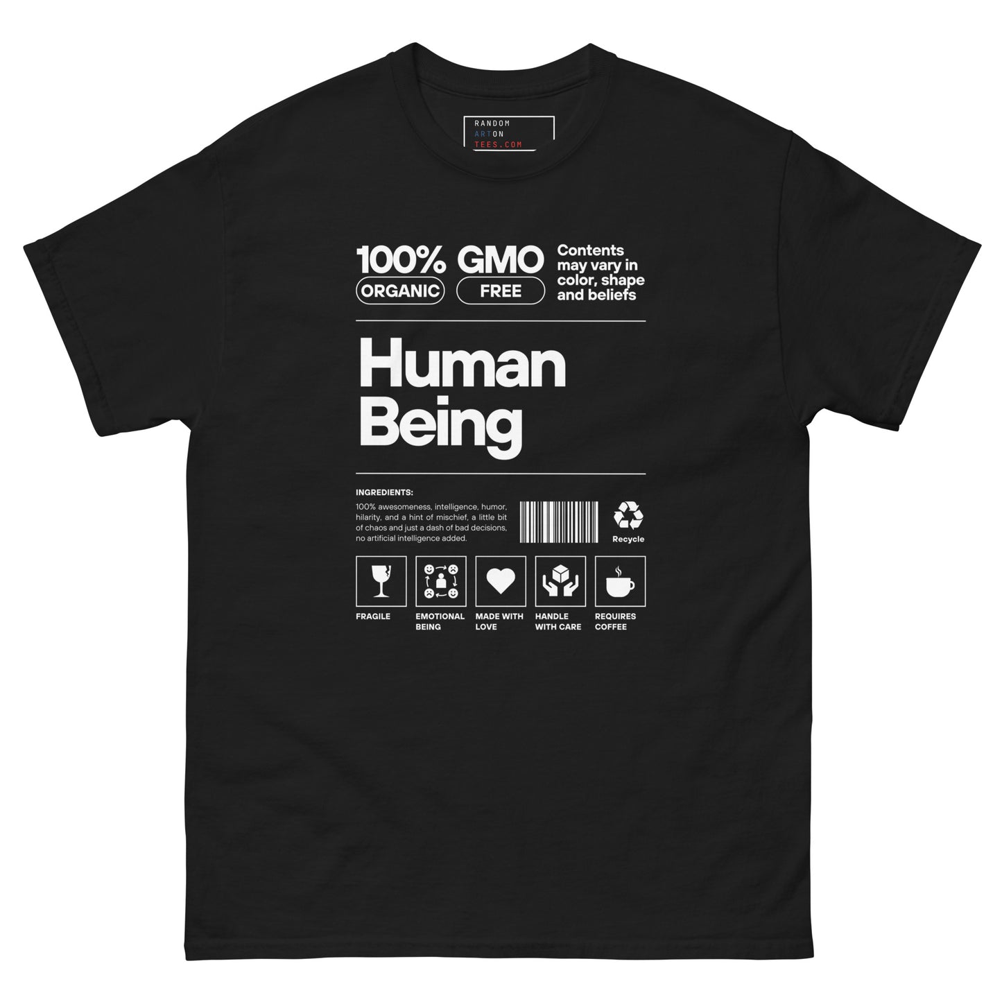 Ingredients Unisex T
