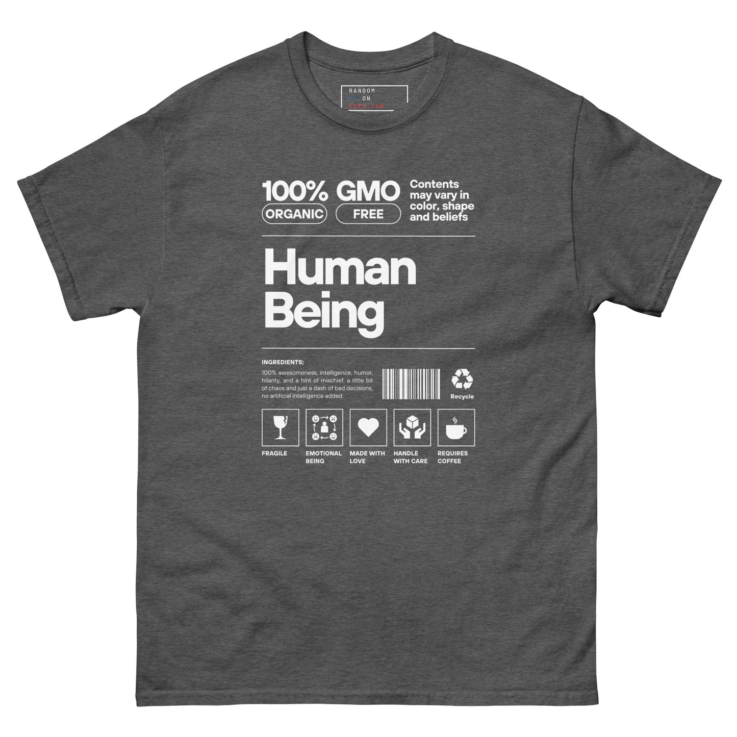 Ingredients Unisex T
