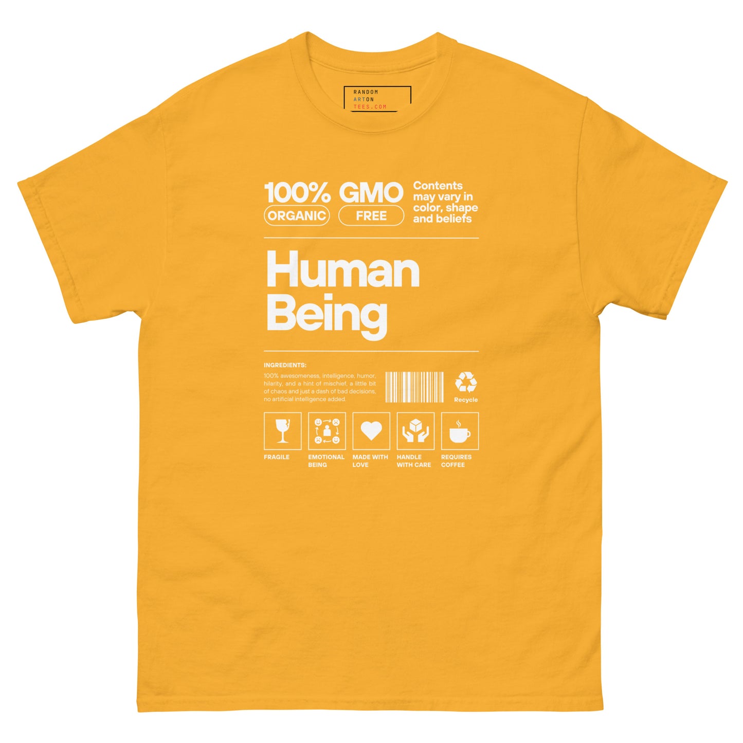 Ingredients Unisex T