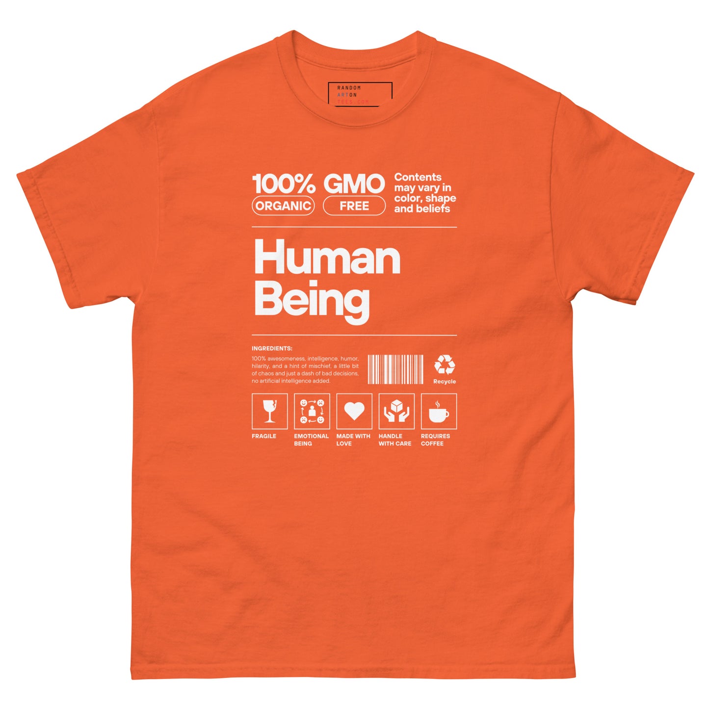 Ingredients Unisex T