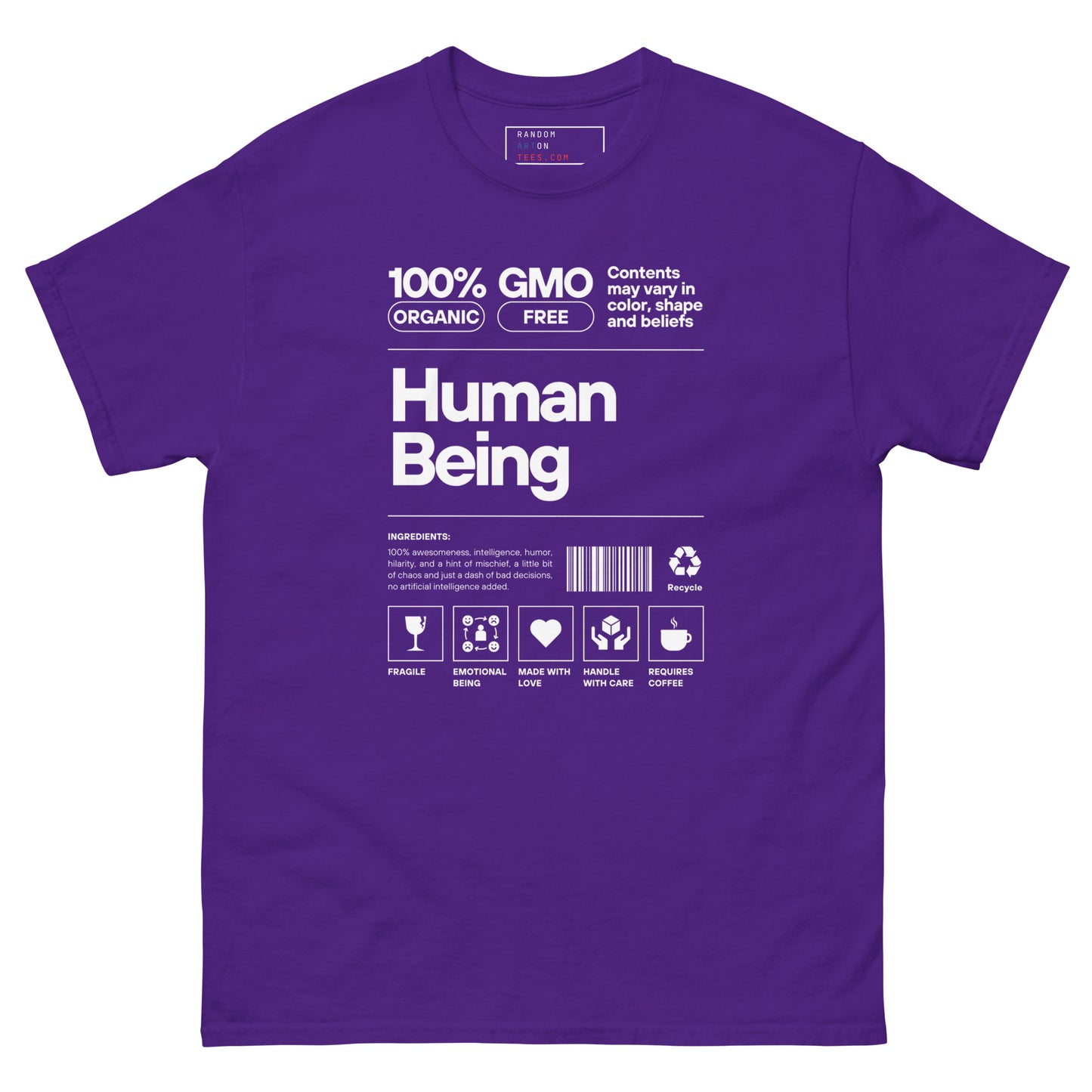 Ingredients Unisex T