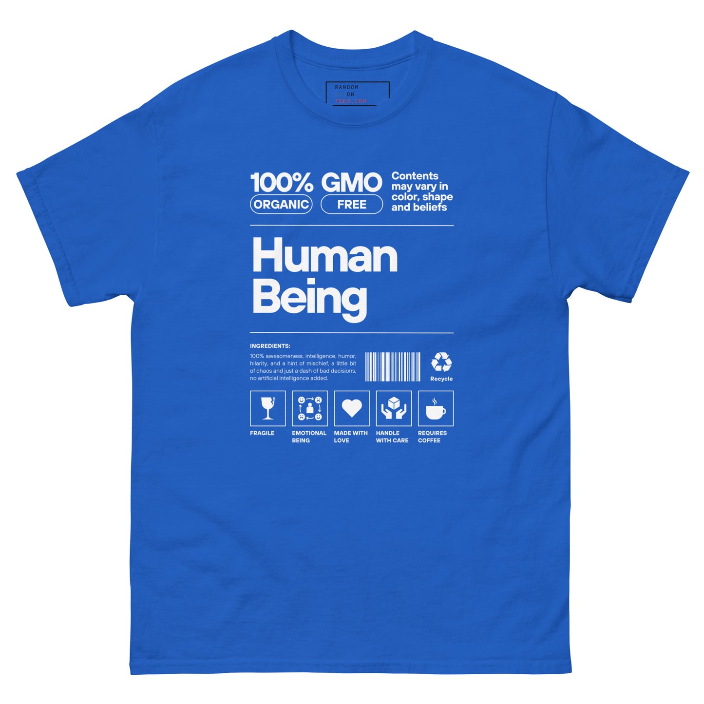 Ingredients Unisex T